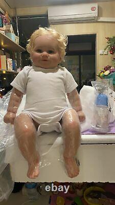 Realistic Looking Reborn Baby Dolls Toddler Girl Weighted Babies 60cm Gifts Toys