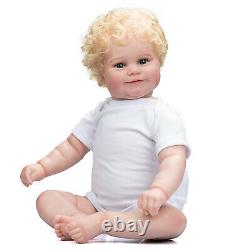 Realistic Looking Reborn Baby Dolls Toddler Girl Weighted Babies 60cm Gifts Toys