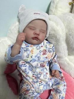 Realistic Reborn Baby Doll Handmade Quinbee Newborn Boy Girl Weighted Limbs Gift