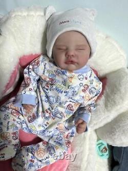 Realistic Reborn Baby Doll Handmade Quinbee Newborn Boy Girl Weighted Limbs Gift