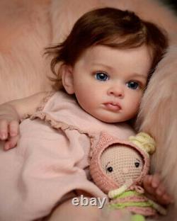 Realistic Reborn Baby Dolls Vinyl Handmade Newborn Lifelike Toddler Toys 24