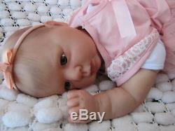 Realistic Reborn Toddler Baby 7lbs Donna Rubert Crystal Sunbeambabies Doll Ghsp