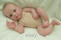 Realistic open eye reborn doll baby girl