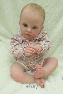 Realistic open eye reborn doll baby girl