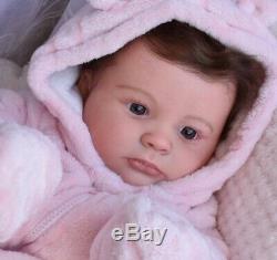 Reborn 3 Month Joseph Awake Reborn Baby Girl Doll