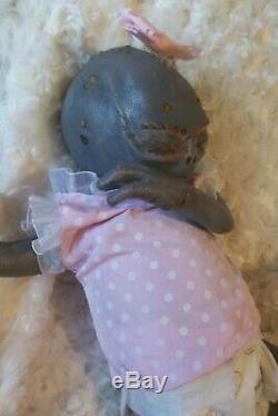 Reborn Alien Creature Artist Doll Mythical Fantasy Ooak Baby Alternative