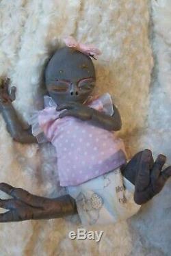 Reborn Alien Creature Artist Doll Mythical Fantasy Ooak Baby Alternative