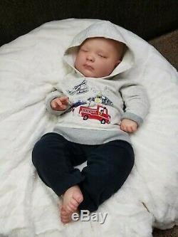 Reborn BIG Baby Boy Realborn 3 month Joseph Bountiful Baby Lifelike Doll