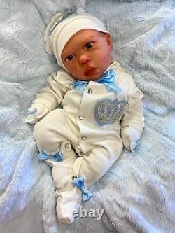 Reborn Baby Art Doll Large 1 Month Sized Cuddle Baby Uk Artist Of 10 Yrs