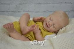 Reborn Baby BOY Doll April Joanna Kazmierczak By Jessie's Babies