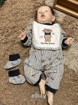 Reborn Baby Boy 3-6 Months by Bonnie Brown 2015 with Outfit