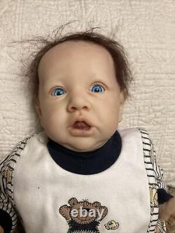 Reborn Baby Boy 3-6 Months by Bonnie Brown 2015 with Outfit