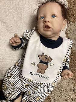 Reborn Baby Boy 3-6 Months by Bonnie Brown 2015 with Outfit