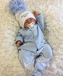 Reborn Baby Boy Doll Floppy, Feels Real To Hold, Mummy Boy Elephant Set S
