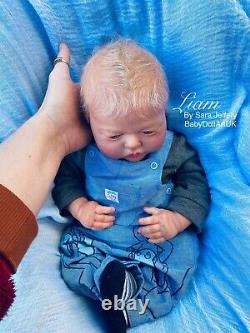 Reborn Baby Boy Doll Liam RealBorn COA by UK Artist