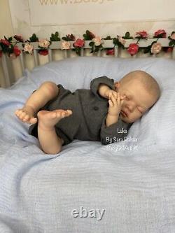 Reborn Baby Boy Doll Luke by UK Artist BabyDollArtUK (newborn, READY TO SEND)