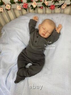 Reborn Baby Boy Doll Luke by UK Artist BabyDollArtUK (newborn, READY TO SEND)