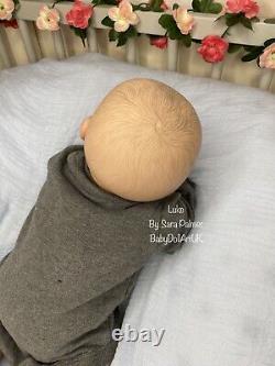 Reborn Baby Boy Doll Luke by UK Artist BabyDollArtUK (newborn, READY TO SEND)