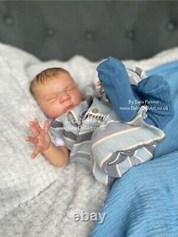 Reborn Baby Boy Doll Ravy Ltd 393/1200 By UK Artist Sara Palmer