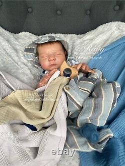 Reborn Baby Boy Doll Ravy Ltd 393/1200 By UK Artist Sara Palmer