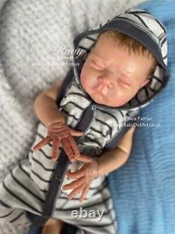 Reborn Baby Boy Doll Ravy Ltd 393/1200 By UK Artist Sara Palmer