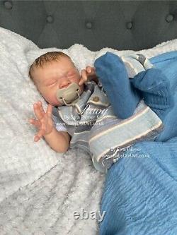 Reborn Baby Boy Doll Ravy Ltd 393/1200 By UK Artist Sara Palmer