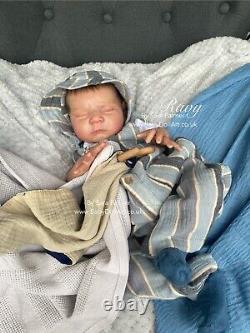 Reborn Baby Boy Doll Ravy Ltd 393/1200 By UK Artist Sara Palmer