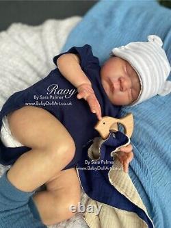 Reborn Baby Boy Doll Ravy Ltd 393/1200 By UK Artist Sara Palmer