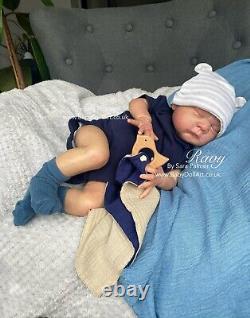 Reborn Baby Boy Doll Ravy Ltd 393/1200 By UK Artist Sara Palmer