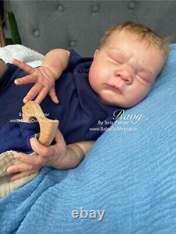 Reborn Baby Boy Doll Ravy Ltd 393/1200 By UK Artist Sara Palmer