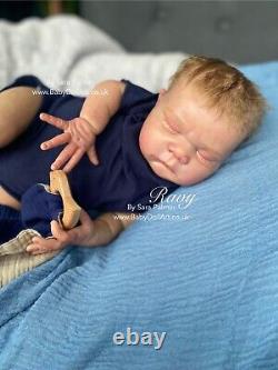 Reborn Baby Boy Doll Ravy Ltd 393/1200 By UK Artist Sara Palmer