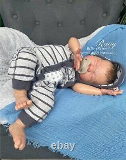 Reborn Baby Boy Doll Ravy Ltd 393/1200 By UK Artist Sara Palmer