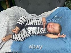 Reborn Baby Boy Doll Ravy Ltd 393/1200 By UK Artist Sara Palmer