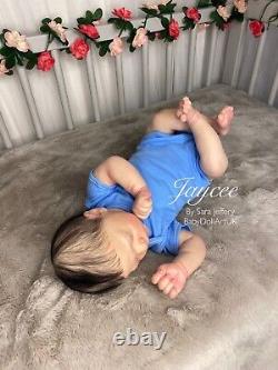 Reborn Baby Boy Doll (RealBorn Jaycee 19 5lbs) UK Artist READY TO SEND