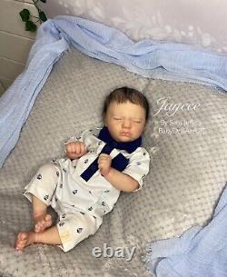 Reborn Baby Boy Doll (RealBorn Jaycee 19 5lbs) UK Artist READY TO SEND