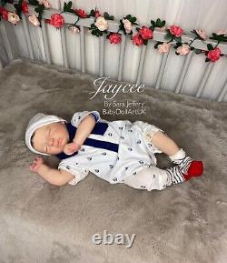 Reborn Baby Boy Doll (RealBorn Jaycee 19 5lbs) UK Artist READY TO SEND