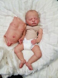 Reborn Baby Boy HARPER Bountiful Baby Full Torso Lifelike Realistic Newborn Doll