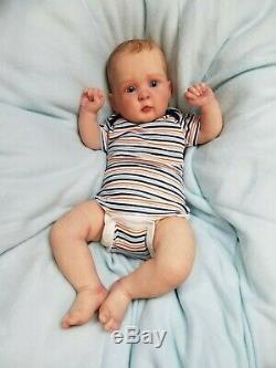 Reborn Baby Boy Joey JOCY by Olga Auer Limited Edition Realistic Newborn Doll