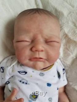 Reborn Baby Boy LUCIA Adrie Stoete Limited Edition Ultra Realistic Newborn Doll