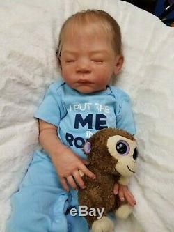 Reborn Baby Boy Limited Edition TEGAN by Laura Lee Eagles Small Toddler Doll