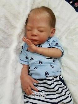 Reborn Baby Boy Limited Edition TEGAN by Laura Lee Eagles Small Toddler Doll