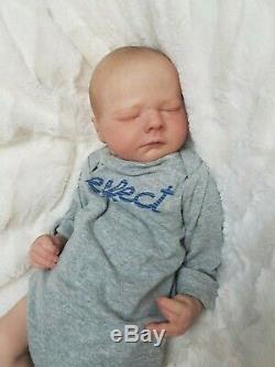 Reborn Baby Boy Realborn Asher Asleep Bountiful Baby Lifelike Realistic Doll