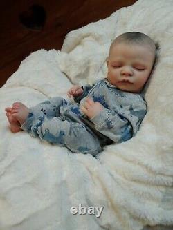 Reborn Baby Boy Realborn Christopher Asleep Bountiful Baby Realistic Doll