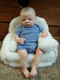 Reborn Baby Boy Realborn Christopher Asleep Bountiful Baby Realistic Doll