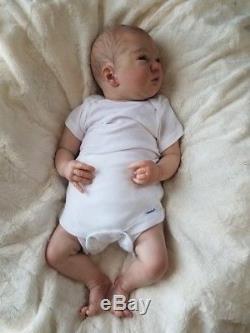 Reborn Baby Boy Realborn LOGAN AWAKE Bountiful Baby Realistic Newborn Doll