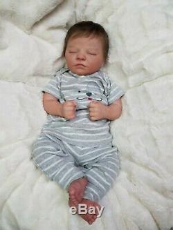 Reborn Baby Boy Realborn QUINN Bountiful Baby Ultra Realism! Lifelike Doll