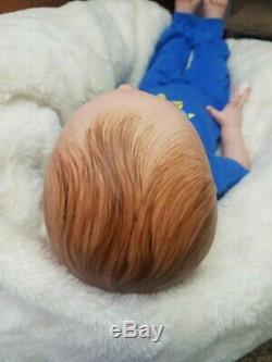 Reborn Baby Boy Toddler Limited Edition FRITZI by Karola Wegerich Lifelike Doll