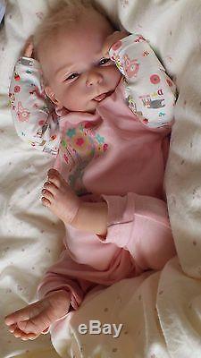 Reborn Baby Dirl Doll, Cathy Sculpt By Olger Auer