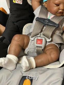 Reborn Baby Doll AA Biracial Sarah By Antonio Sanchis