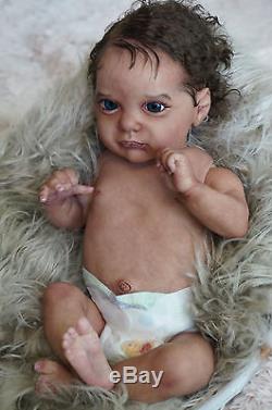 Reborn Baby Doll -Aurora, ethnicity. Artist Tsybina Natalia. Laura Lee Eagles
